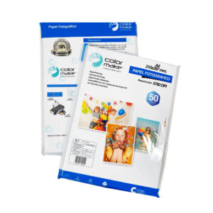 PAPEL FOTOGRAFICO ALTO BRILLO 135GR / TAMAÑO A4 / 50 HOJAS