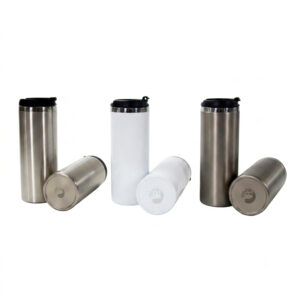 TERMO 400 ML ACERO BLANCO