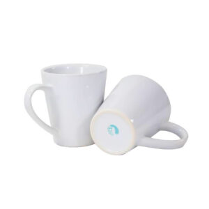 TAZA 12 OZ BLANCA CÓNICA