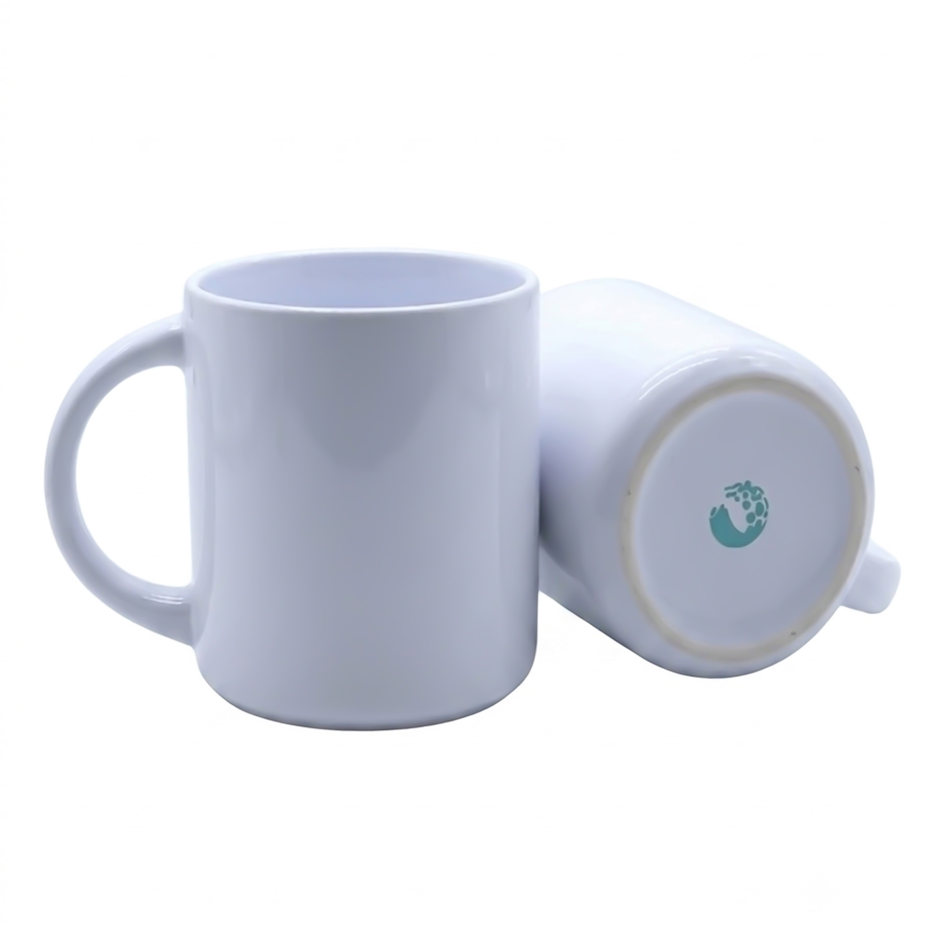 TAZA 13OZ BLANCA CON BASE REDONDA