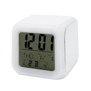 RELOJ DESPERTADOR CON LED PARA SUBLIMACIÓN