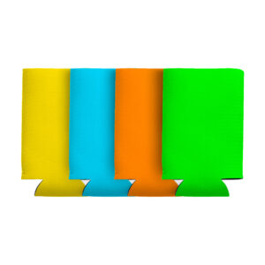 COOLER DE NEOPRENO SUBLIMABLE PARA LATA EN COLOR  AMARILLO