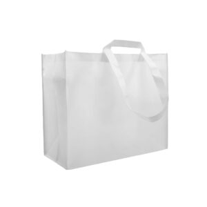BOLSA NON WOVEN BLANCA 25X29CM
