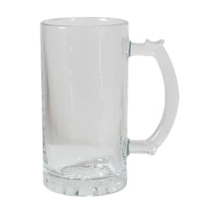 JARRA 16 OZ DE CERVEZA DE VIDRIO CLARO PARA SUBLIMACIÓN
